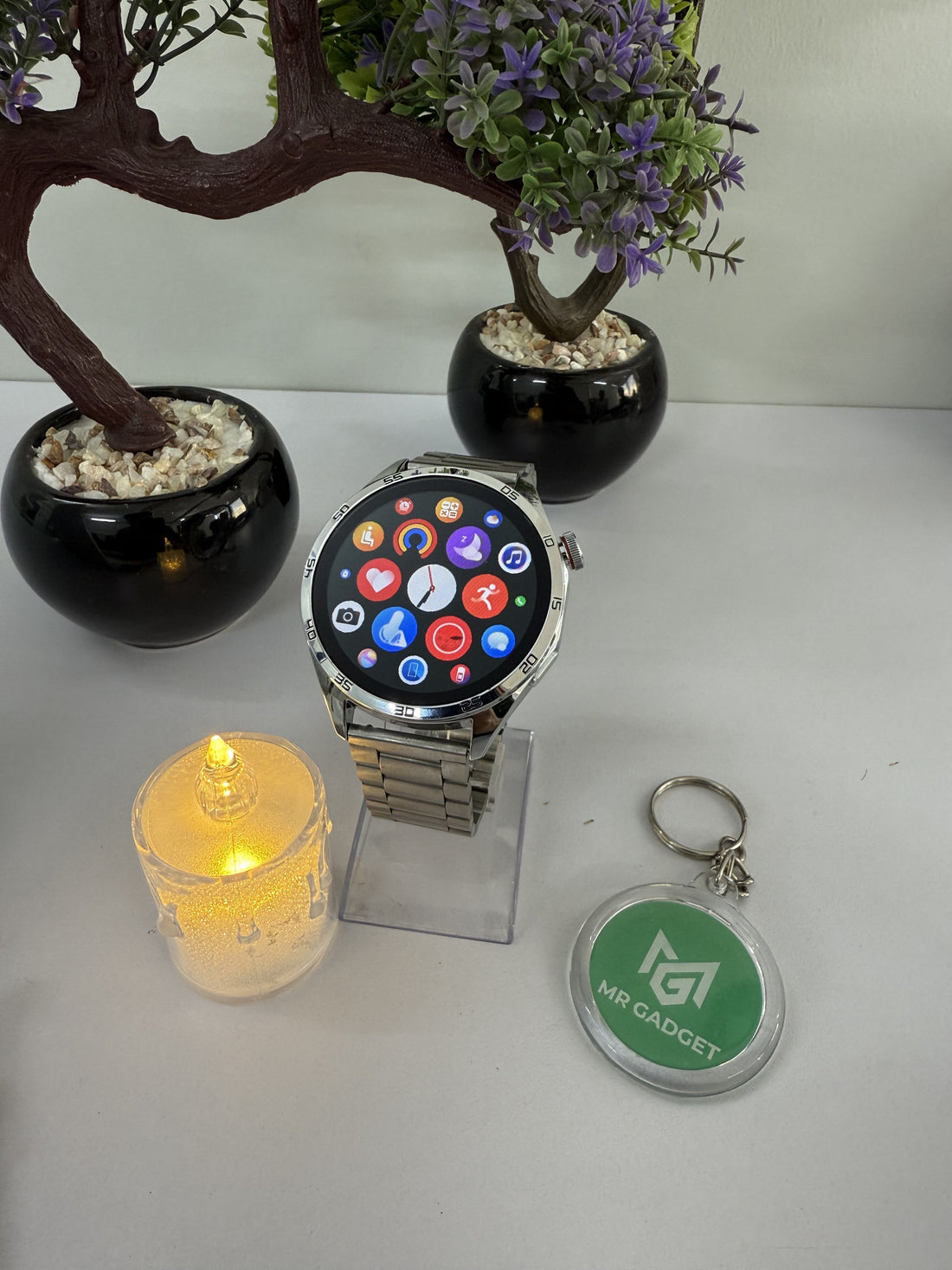 REVOLT GPS AMMOLED WATCH TITANEUM 2025 3RD GEN (ALLOW TO OPEN)