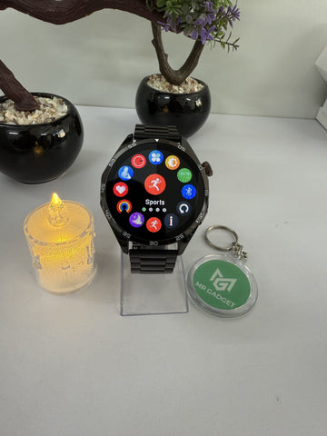 REVOLT GPS AMMOLED WATCH TITANEUM 2025 3RD GEN (ALLOW TO OPEN)