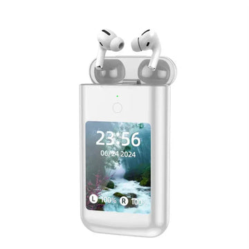 TF20 Box 3in1 Earbuds With Power Bank & Multimedia Display